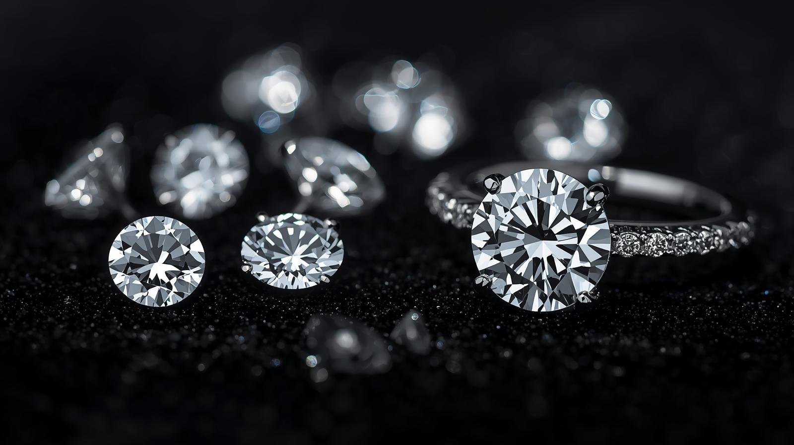 Loose diamonds and engagement rings