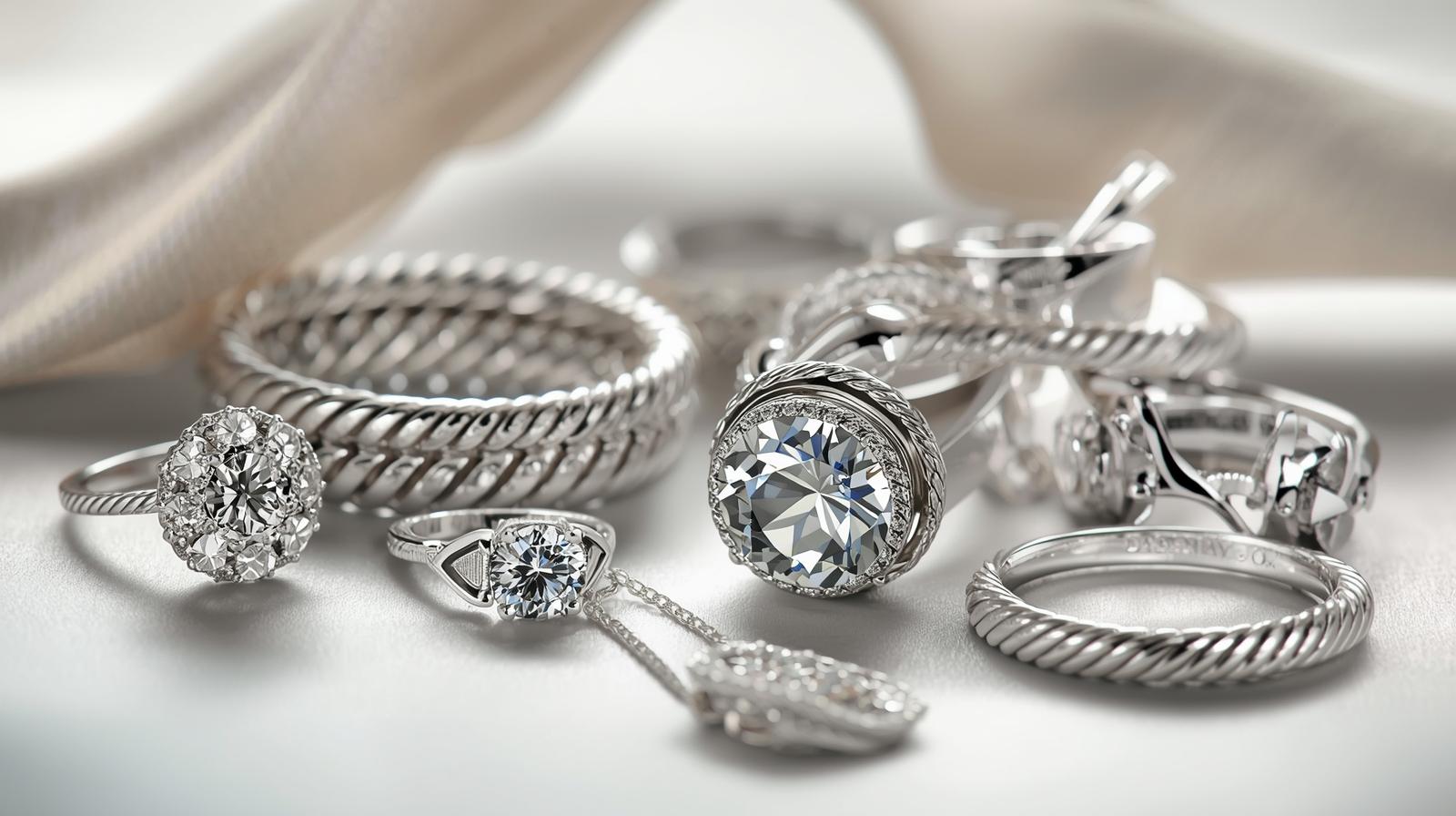 Designer silver jewelry